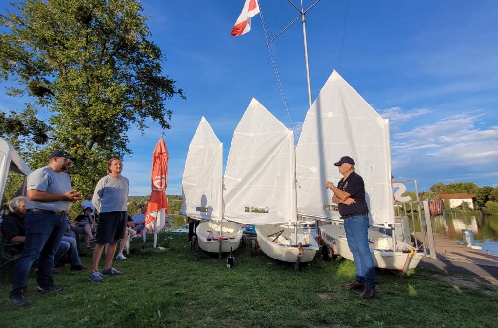 Spende von 3 Optimisten der Crew Hans-Heinrich e.V.